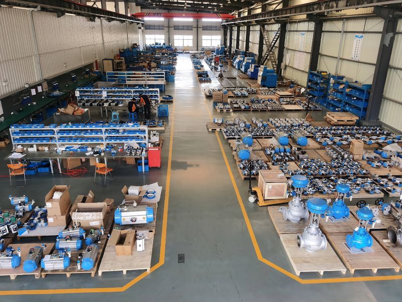 Shanghai Jianggong Valve Manufacturing Co., Ltd. Produktionslinie des Herstellers