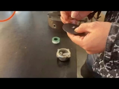 CF8 CF8M Drucksenkende Ventil aus Edelstahl mit Druckmessgerät