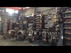 Gusseisen WCB Triple Offset Flanschschmetterlingsventil für Wasser-, Dampf- und Ölnutzung