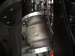 Vertikaler Typ DRVZ Schiefer Kontrollventil aus Gusseisen und Edelstahl