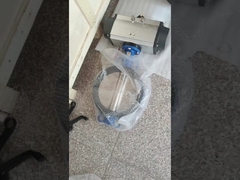 Schmetterlingsventil mit PTFE-Bindung und Pneumatikantrieb