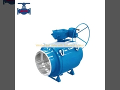 Geschweißter Kugelhahn mit Turbinenantrieb